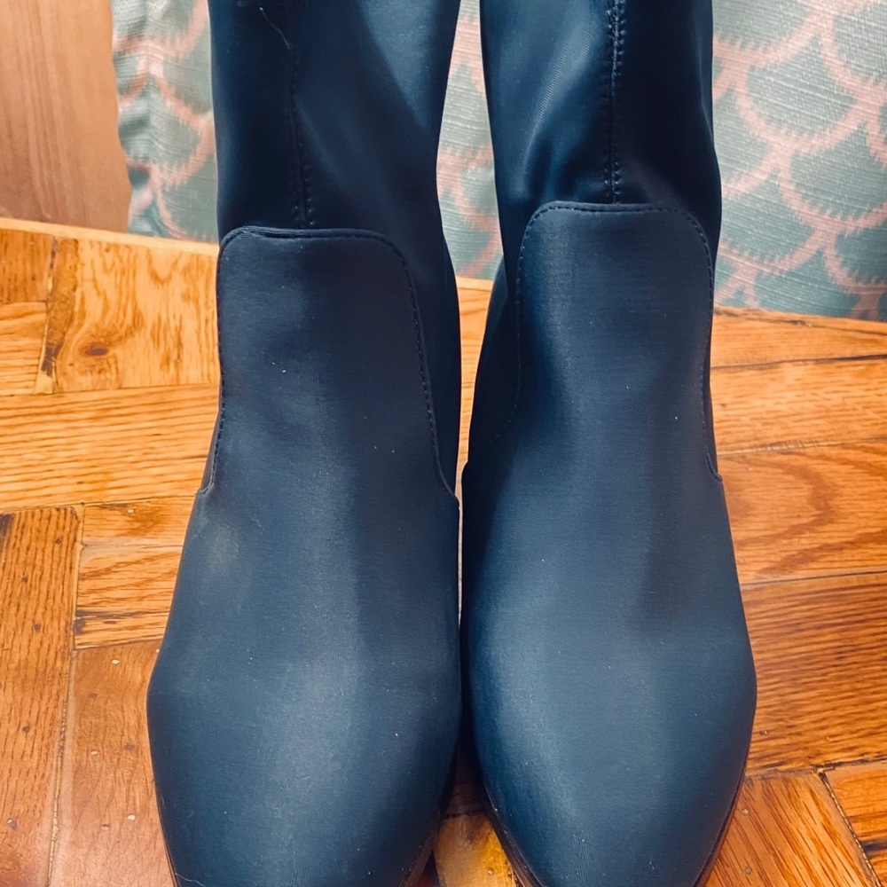 Cerulean Blue Wide-fit Booties - Picture 9 of 9